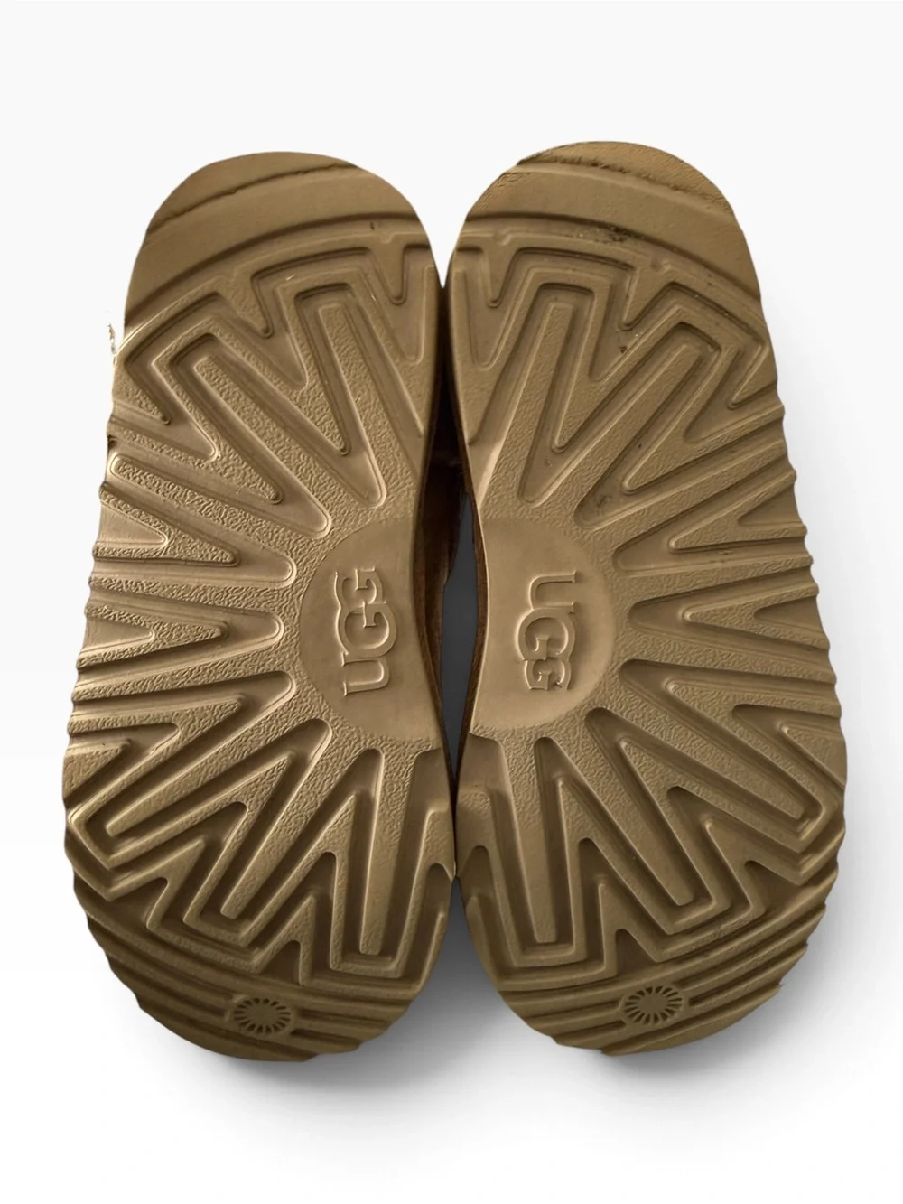 UGG Girls’ Classic Ultra Mini Boots Brown Slip-On Boots - Size 2